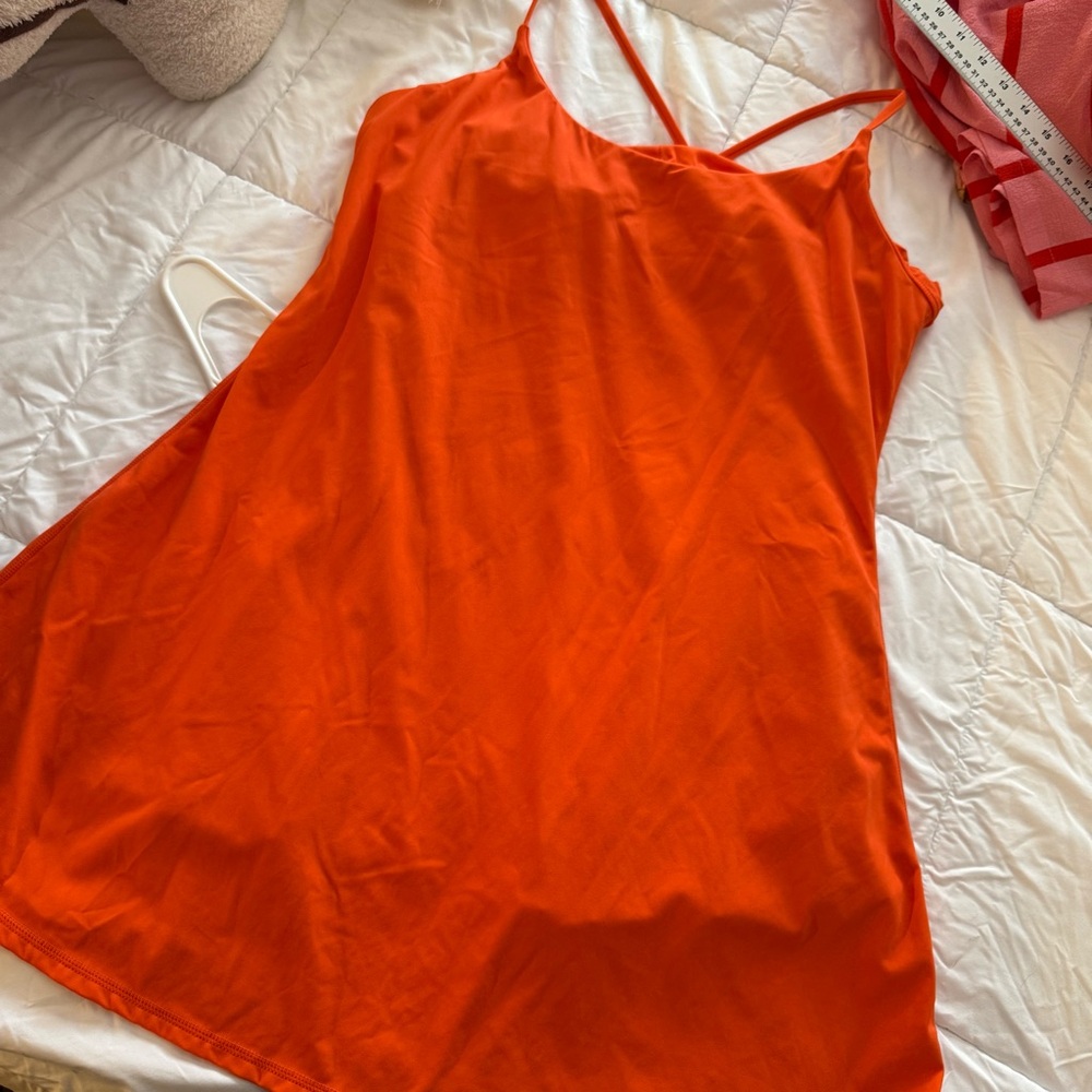 Halara dress shorts in Orange XL
